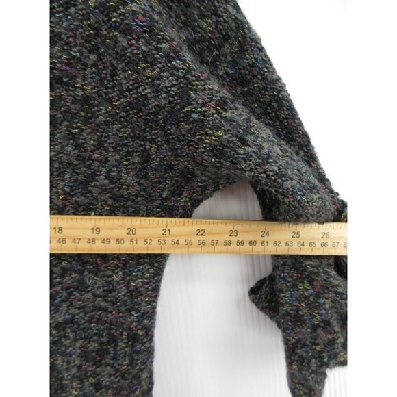 Habitat Sweater Small Wool Blend Tunic Pullover Cuffed Cowl Neck Knit - Picture 5 of 10